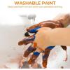 image:imageNicpro 8 Colors Washable Finger Paint Set for Toddlers 4 oz NonToxic amp Baby Safe Paint for Hand and Feet Mess Free Finger Painting Art Supplies for Kids Age 13 4 5 6 Preschool Learning Gifts12 Colors