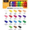 image:imageNicpro 8 Colors Washable Finger Paint Set for Toddlers 4 oz NonToxic amp Baby Safe Paint for Hand and Feet Mess Free Finger Painting Art Supplies for Kids Age 13 4 5 6 Preschool Learning Gifts18 Colors