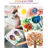 image:imageNicpro 8 Colors Washable Finger Paint Set for Toddlers 4 oz NonToxic amp Baby Safe Paint for Hand and Feet Mess Free Finger Painting Art Supplies for Kids Age 13 4 5 6 Preschool Learning Gifts14 Colors