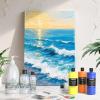 image:imageNicpro Gloss Varnish for Acrylic Painting 845oz NonYellowing NonToxic AntiCrazing Clear Acrylic Varnish for Pro Artist Hobby Painter on Canvas Artwork Acrylics Paint Wood High Gloss FinishVarnish1000ml