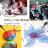 image:imageNicpro 16 PCS Kolinsky Sable Miniature Paint Brushes Dry Brush Professional Model Paint Brush Set with Cloth Roll Fine Detail Artist Brush Set for Miniatures Acrylic amp Figures Model Watercolor16 PCS