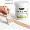 image:imageNicpro Clear Gesso Primer for Acrylic Painting212Oz  513ML Gesso Surface Prep Medium for Acrylic Paint Oil Paint Pencil amp Pastel Mixable Clear Gesso Primer for Canvas Wood Paper PlasticWhite