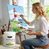 image:imageNicpro Clear Gesso Primer for Acrylic Painting212Oz  513ML Gesso Surface Prep Medium for Acrylic Paint Oil Paint Pencil amp Pastel Mixable Clear Gesso Primer for Canvas Wood Paper PlasticClear