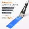 image:imageNicpro 32pcs 1 Inch Flat Paint Brushes for Acrylic Painting Large Paint Brushes Bulk for Acrylic Watercolor Oil Artist Paint Brush Set for Canvas Painting Base Coating Crafts Face Group Use15 Inch x 4 pieces