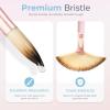image:imageNicpro 32pcs Paint Brush Set Professional Paintbrushes with Paint Spatula and Cloth Roll Case Craft Paint Brushes for Acrylic Painting Oil Watercolor Gouache Art Supplies for Artists BeginnersPastel