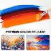 image:imageNicpro 36pcs Paint Brush Set Professional Paintbrushes with Palette Knife and Cloth Roll Suitable for Acrylic Painting Oil Watercolor Gouache Art Supplies for Artists amp Beginners Wooden ColorWooden
