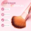 image:imageNicpro 7pcs Face Paint Brush Set Aesthetic Pastel Artist Paintbrushes for Body Face Painting Acrylic Watercolor Oil Gouache Professional Paint Brushes for Halloween Cosplay Party Makeup KitPastel