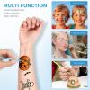 image:imageNicpro 7pcs Face Paint Brush Set Aesthetic Pastel Artist Paintbrushes for Body Face Painting Acrylic Watercolor Oil Gouache Professional Paint Brushes for Halloween Cosplay Party Makeup KitBlue