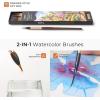 image:imageNicpro 8 PCS Professional Watercolor Brushes Extended Needle Point Brush Set Sable Watercolor Brushes with Synthetic Extra Long Tip for Fine Detailing  Watercolor Acrylic Gouache Inks Painting8 PCS