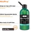 image:imageNicpro 8 Colors Iridescent Acrylic Paint 845oz  250ml Large Bulk Metallic Acrylic PaintColor Shifting amp NonToxic Art Painting Supplies For Canvas Fabric Rock Wood with Color WheelPhthalo Green