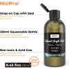 image:imageNicpro 8 Colors Iridescent Acrylic Paint 845oz  250ml Large Bulk Metallic Acrylic PaintColor Shifting amp NonToxic Art Painting Supplies For Canvas Fabric Rock Wood with Color WheelBlack