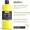 image:imageNicpro White Large Acrylic Paint 169 oz 500 ml Rich Pigments Non Toxic Craft Paint for Multi Surface Canvas Wood Leather Ceramic Fabric Stone  Art Painting Supplies for Beginners Artists amp AdultsLemon Yellow