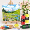 image:imageNicpro White Large Acrylic Paint 169 oz 500 ml Rich Pigments Non Toxic Craft Paint for Multi Surface Canvas Wood Leather Ceramic Fabric Stone  Art Painting Supplies for Beginners Artists amp AdultsLemon Yellow
