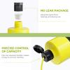 image:imageNicpro White Large Acrylic Paint 169 oz 500 ml Rich Pigments Non Toxic Craft Paint for Multi Surface Canvas Wood Leather Ceramic Fabric Stone  Art Painting Supplies for Beginners Artists amp AdultsLemon Yellow