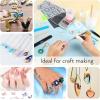 image:image204 Pcs Epoxy Resin Silicone Supplies Tool Set Nicpro Resin Measuring Cups with Silicone Stir Stick Pocket Scale Silicone Mat Resin Drill SandpapersGloves for Resin Mixing Molds Jewelry Making