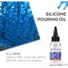 image:imageNicpro 39 Colors 2oz Acrylic Pour Paint Supplies Kit PreMixed Pouring Paint High Flow Painting Bulk Set for Beginner DIY with Canvas Wood Slices Pouring Oil Tools Gloves Strainer Cups