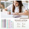 image:imageNicpro 39 PCS Aesthetic School Supplies with Cute Pink Pencil Case 12 Pastel Highlighters 5 Quick Dry Black Ink Pens 6 Mechanical Pencil 05 amp 07 mm for Girls Student Stationary College EssentialsCream