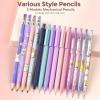 image:imageNicpro 45PCS Aesthetic School Supplies with Pencil Case Pastel Mechanical Pencils 05mm 07mm 09mm amp 20mm with 498 PCS Refills Cute Mechanical Pencil Set for Writing Drawing amp Drafting47 PCS