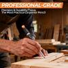 image:imageNicpro 7in1 CP5000 Magnetic Carpenter Pencils with Sharpener 28mm Construction Mechanical Pencil10 Refill Deep Hole Marker for Construction Woodworking Pencil Carpenter Tools for MarkingOrange