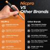 image:imageNicpro 7in1 CP5000 Magnetic Carpenter Pencils with Sharpener 28mm Construction Mechanical Pencil10 Refill Deep Hole Marker for Construction Woodworking Pencil Carpenter Tools for MarkingOrange