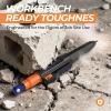 image:imageNicpro 7in1 CP5000 Magnetic Carpenter Pencils with Sharpener 28mm Construction Mechanical Pencil10 Refill Deep Hole Marker for Construction Woodworking Pencil Carpenter Tools for MarkingBlue  Orange