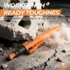 image:imageNicpro 7in1 CP5000 Magnetic Carpenter Pencils with Sharpener 28mm Construction Mechanical Pencil10 Refill Deep Hole Marker for Construction Woodworking Pencil Carpenter Tools for MarkingOrange