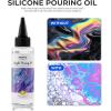 image:imageNicpro 8 Colors Iridescent Metallic Acrylic Pour Paint Supplies Kit 845oz Large Ready to Pour Premixed High Flow Pouring Paint Set with Silicone Pouring Oil Gloves Instructions for Beginner DIY20 Colors