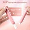 image:imageNicpro 6 Pack Rotary Retractable Erasers Soft TPE Rubber Twist Large Pencil Erasers in Cute Macaron Colors CleanErasing Eraser for Kids amp Students School Office Supplies Stationary SetMacaron