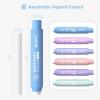 image:imageNicpro 6 Pack Rotary Retractable Erasers Soft TPE Rubber Twist Large Pencil Erasers in Cute Macaron Colors CleanErasing Eraser for Kids amp Students School Office Supplies Stationary SetMacaron