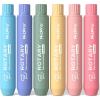 image:imageNicpro 6 Pack Rotary Retractable Erasers Soft TPE Rubber Twist Large Pencil Erasers in Cute Macaron Colors CleanErasing Eraser for Kids amp Students School Office Supplies Stationary SetRainbow