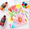 image:imageNicpro 6 Colors Liquid Watercolor Paint Set 4oz Liquid Watercolor Paint Vibrant Colors amp NonToxic Water Colors Painting Supplies for Art Activity Craft DIY Poster School Home Classroom Party12 Colors