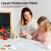 image:imageNicpro 6 Colors Liquid Watercolor Paint Set 4oz Liquid Watercolor Paint Vibrant Colors amp NonToxic Water Colors Painting Supplies for Art Activity Craft DIY Poster School Home Classroom Party12 Colors