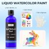 image:imageNicpro 6 Colors Liquid Watercolor Paint Set 4oz Liquid Watercolor Paint Vibrant Colors amp NonToxic Water Colors Painting Supplies for Art Activity Craft DIY Poster School Home Classroom Party6 Colors