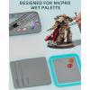 image:imageNicpro 4 Pack Wet Palette Sponges and 100 Sheets Pallet Paper Refillment Designed for Stay Wet Palette to Save Paints and Keep Wet for Miniature amp Model Painting and Acrylic Painting4pcs Sponge  100pcs Paper