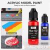 image:imageNicpro AllInOne Miniature Painting Kit Including 18 Colors Model Paint Wet Palette 11PCS Detail Paint Brushes Drybrush Magnetic Painting Handle 2PCS Sponges 50PCS Pallet Paper and Brush Holder