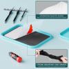 image:imageNicpro Professional Miniature Painting Kit with Wet Palette Miniature Painting Handle amp 11PCS Detail Paint Brushes Drybrush Sponge Pallet Paper Brush Holder Mixing Paint Saver PaletteBlue
