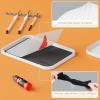 image:imageNicpro Professional Miniature Painting Kit with Wet Palette Miniature Painting Handle amp 11PCS Detail Paint Brushes Drybrush Sponge Pallet Paper Brush Holder Mixing Paint Saver PaletteWhite