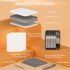 image:imageNicpro Professional Miniature Painting Kit with Wet Palette Miniature Painting Handle amp 11PCS Detail Paint Brushes Drybrush Sponge Pallet Paper Brush Holder Mixing Paint Saver PaletteWhite