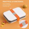 image:imageNicpro Stay Wet Palette for Acrylic Miniature Painting Kit Paint Tray Palettes with 100PCS Pallet Paper 4PCS Sponge Brush Holder Mixing Paint Saver Palette for Miniature Model PaintWhite