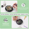 image:imageNicpro Mandala Rock Painting Kit Dot Arts and Crafts for Adults Mandala Dotting Tools Kit Large Wooden Rocks for Painting DIY Stencils Acrylic Paints Brushes Dotting Tools for Rocks