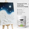 image:imageNicpro Modeling Paste 571 ml  282 oz for Acrylic Painting High Density Acrylic Medium for Texture Art and Thickness Structural Molding Texture Paste for Canvas Paint Art Projects DIY 3D Effect1142 ml