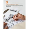 image:imageNicpro 05 mm Mechanical Pencil Set Bundle 1200 PCS 05 Lead Refill HB