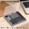 image:imageNicpro 07 mm Mechanical Pencil Set with Case 3PCS HD1000 Mechanical Pencils 07 With 6 Tube HB Lead Refills Eraser Weatherproof Barrel for Outdoor Writing Drafting Drawing Sketching20mm3 Pcs