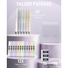 image:imageNicpro 12PCS Pastel Mechanical Pencil Set 05amp07mm for Student Artist for Writing Drawing Sketching Drafting Come with Case