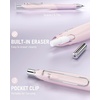 image:imageNicpro 12PCS Pastel Mechanical Pencil Set 05amp07mm for Student Artist for Writing Drawing Sketching Drafting Come with Case
