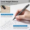 image:imageNicpro 3 PCS 13 mm Mechanical Pencils Set 3 Colors with 51 Lead Refill 3 Eraser  Weatherproof Barrel Pencil Heavy Duty Carpenter Pencil HD1000 for Outdoor Marking Drafting Drawing WoodworkingBlack