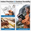 image:imageNicpro 3 PCS 13 mm Mechanical Pencils Set 3 Colors with 51 Lead Refill 3 Eraser  Weatherproof Barrel Pencil Heavy Duty Carpenter Pencil HD1000 for Outdoor Marking Drafting Drawing WoodworkingBlack