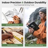 image:imageNicpro 3 PCS 13 mm Mechanical Pencils Set 3 Colors with 51 Lead Refill 3 Eraser  Weatherproof Barrel Pencil Heavy Duty Carpenter Pencil HD1000 for Outdoor Marking Drafting Drawing WoodworkingBlack Green Brown