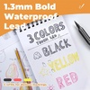 image:imageNicpro 3 PCS 13 mm Mechanical Pencils Set 3 Colors with 51 Lead Refill 3 Eraser  Weatherproof Barrel Pencil Heavy Duty Carpenter Pencil HD1000 for Outdoor Marking Drafting Drawing WoodworkingBlack