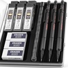 image:imageNicpro 3 PCS 13 mm Mechanical Pencils Set with 36 Lead Refill  09 mm Mechanical Pencils Set with Case